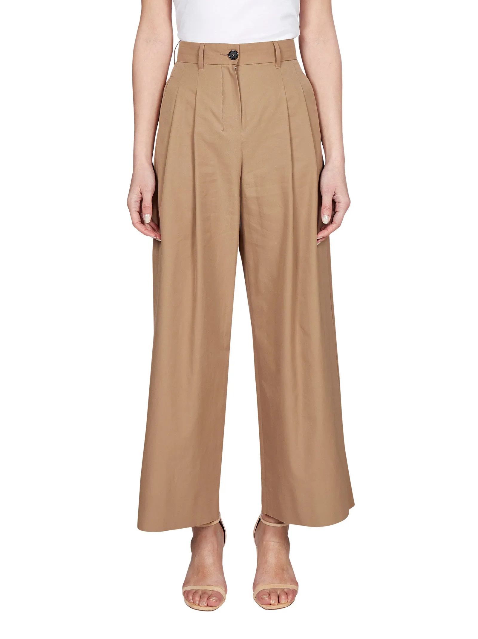 'S Max Mara High-Waisted Wide Leg Trousers