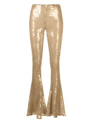 SEKA Sequin Flared Trousers