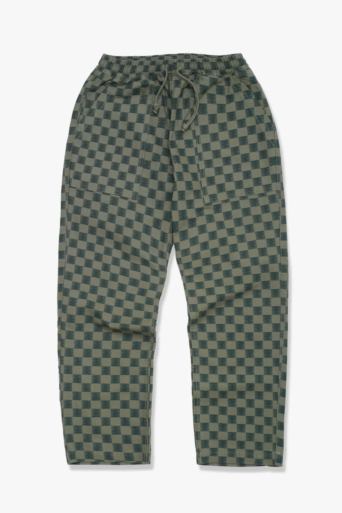 Service Works - Classic Chef Pants - Green Checker