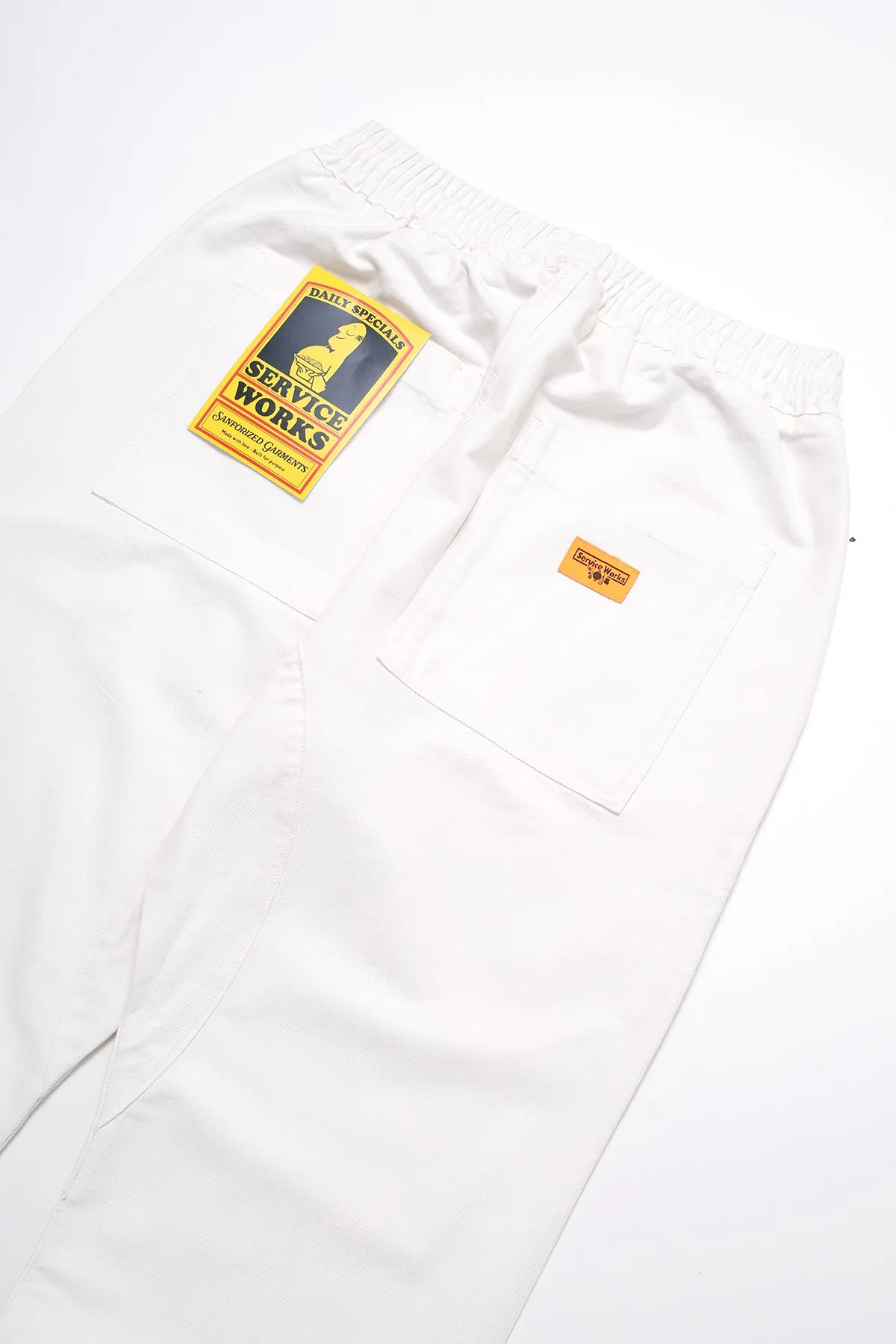 Service Works - Classic Chef Pants - Off-White