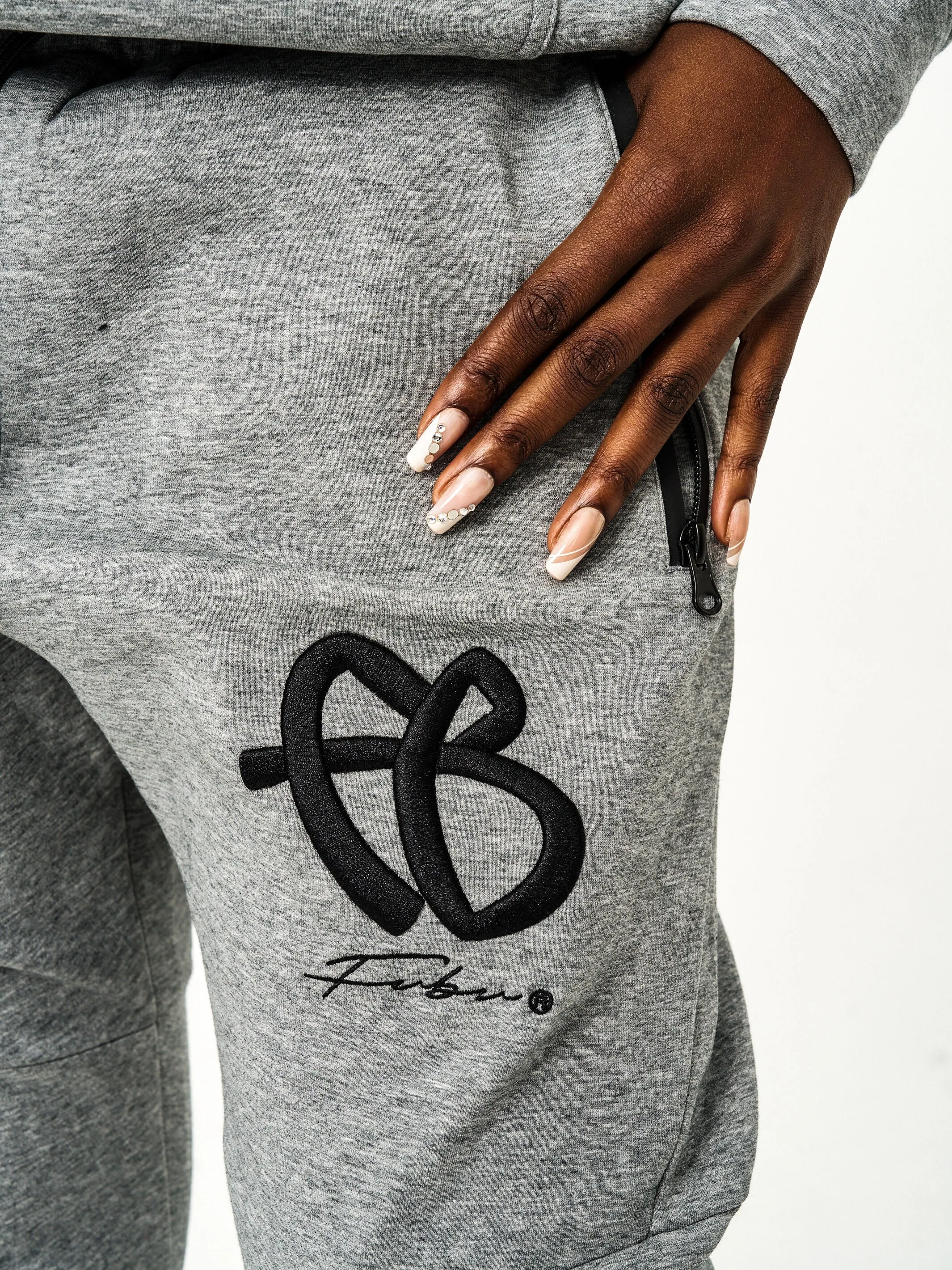 Unisex FUBU x Actively Black Joggers