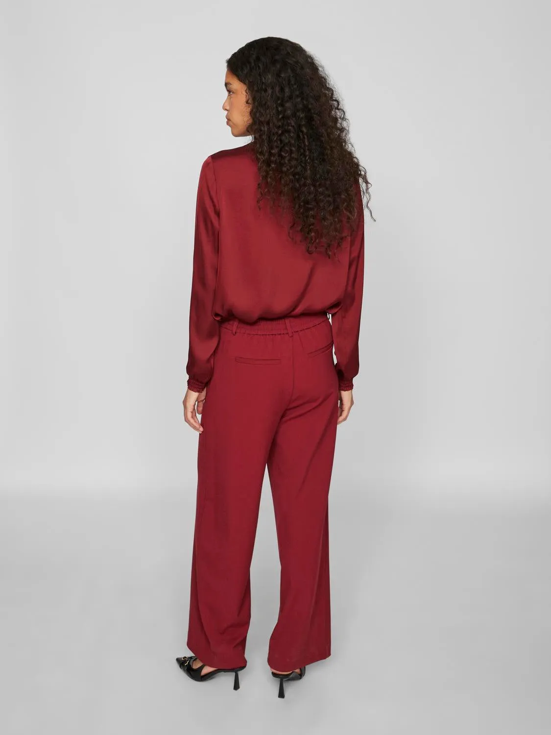 VIVARONE Trousers - Cabernet