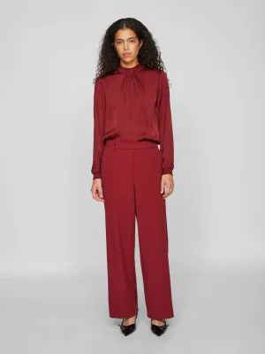 VIVARONE Trousers - Cabernet